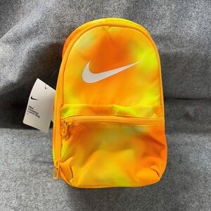 Nike laser Orange and neon yellow insulated lunch bag